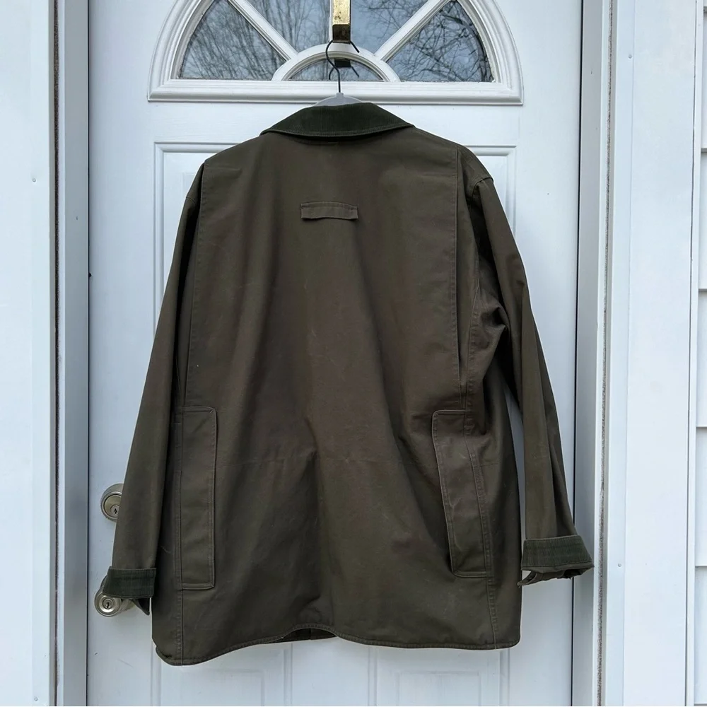Vintage LL Bean Men’s Field Coat with Game Bag | EUC Men’s Large - Picture 10 of 13